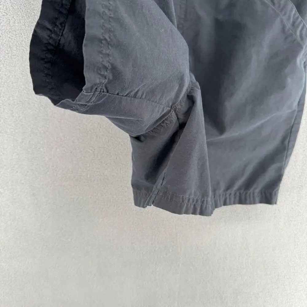 Columbia Hiking Outdoor Shorts Cotton Blend Womens 10 Black‎ Pockets Camping